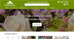 Desktop Screenshot of floral-studio.co.uk